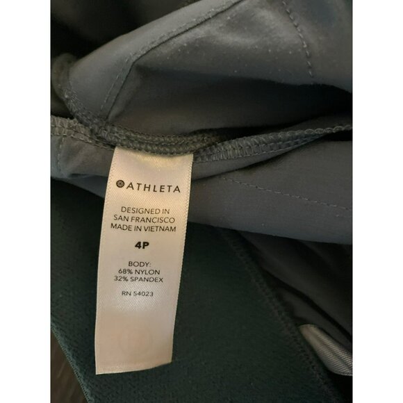 Athleta Cosmic Kick Flare Crop Athletic Pants Size 4P - Picture 4 of 8